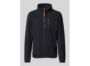 4064478899470 - Sweatjacke mit Label-Patch