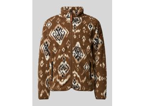 4064478899654 - Jacke in Teddyfell-Optik mit Reißverschluss