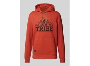 4064478900435 - Hoodie mit Label-Patch