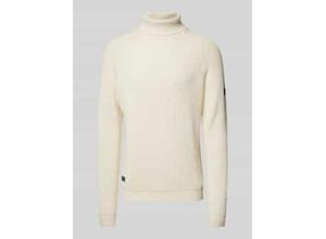 4064478903245 - Strickpullover mit Label-Detail