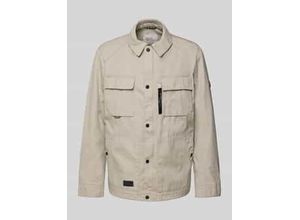 4064478964499 - Jacke mit Umlegekragen und Brusttaschen