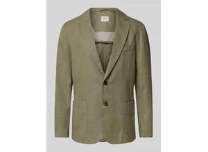 4064478974580 - Regular Fit Sakko aus Baumwoll-Leinen-Mix