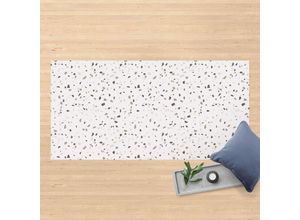 4064492063772 - Micasia - Vinyl-Teppich - Detailliertes Terrazzo Muster Pompeji - Querformat 12 Größe HxB 40cm x 80cm