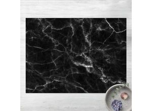 4064492279661 - Micasia - Vinyl-Teppich - Nero Carrara - Querformat 34 Größe HxB 45cm x 60cm