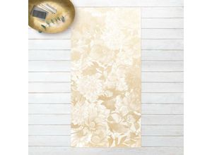 4064493982676 - Micasia - Vinyl-Teppich - Vintage Blütentraum in Beige - Hochformat 21 Größe HxB 100cm x 50cm 4064493982676 - Micasia - Vinyl-Teppich - Vintage Blütentraum in Beige - Hochformat 21 Größe HxB 100cm x 50cm