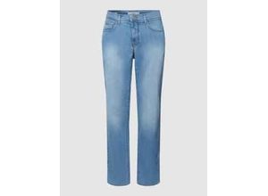 4064505560915 - Straight Fit Jeans mit Label-Patch Modell Cadiz