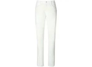 4064506818282 - Slim Fit-Hose Modell Mary Brax Feel Good weiss 40