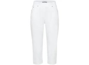 4064511421408 - ProForm Slim-Caprihose Modell Pamina Capri Raphaela by Brax weiss 40