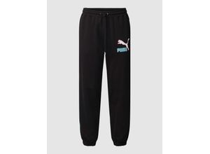 4064537633625 - Sweatpants mit Label-Applikation Modell Fandom