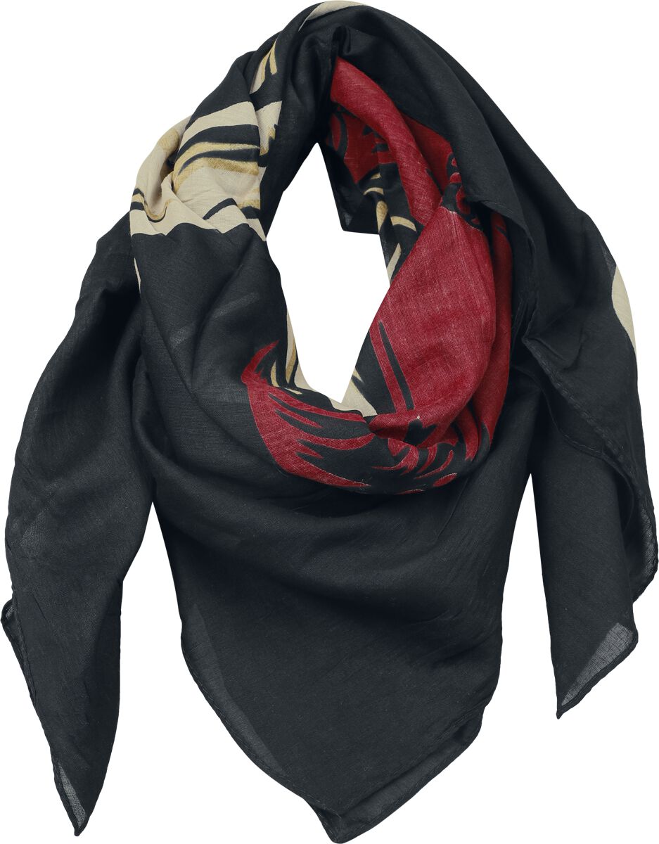 4064586046780 - Baumwolltuch Piratenkopf Tuch multicolor