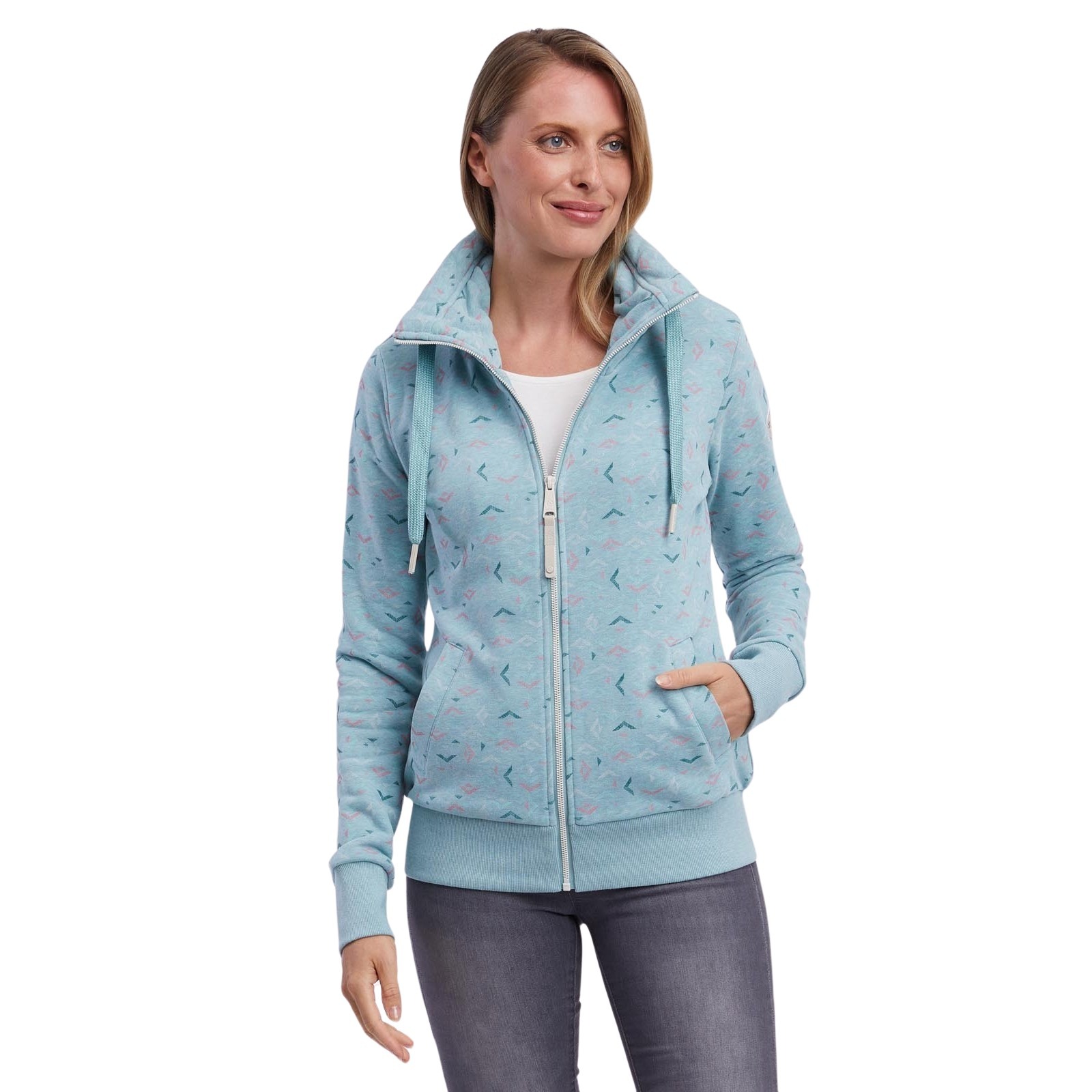 4064601907058 - Fleece mit Reißverschluss für Frauen Rylie Funky Comfy