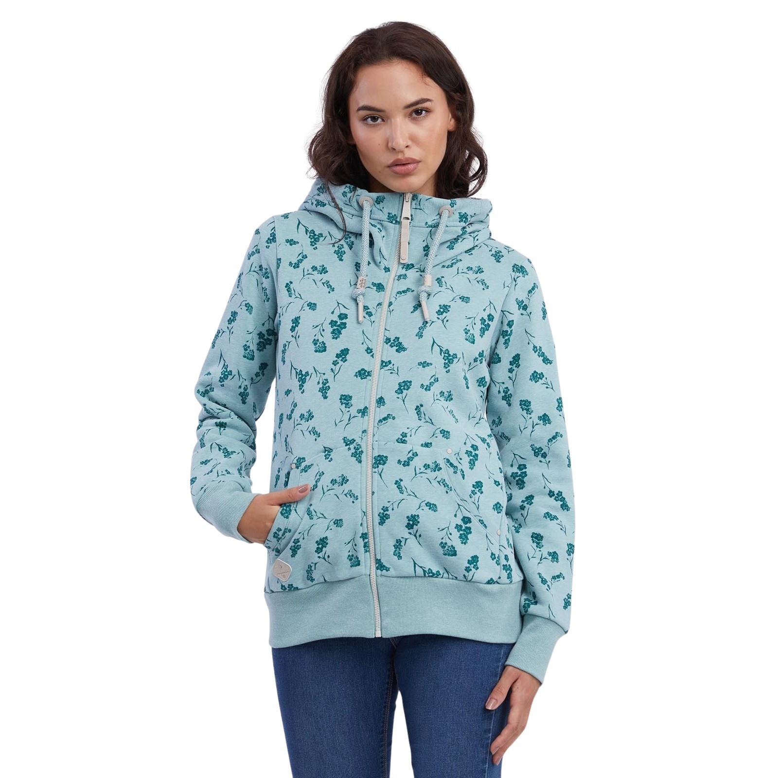 4064601909236 - Sweatshirt mit Reißverschluss und Kapuze Damen Neska 4064601909236 - Sweatshirt mit Reißverschluss und Kapuze Damen Neska