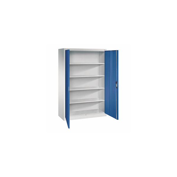 4064615116682 - Stahlschrank C 2000 Acurado 9480-000 S10590 enzianblau lichtgrau 1200 x 500 x 1950 cm aufgebaut 4064615116682 C+P-Möbel