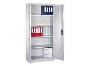 4064615187194 - CP Stahlschrank C 2000 Acurado 9260-000 S11615 lichtgrau weißaluminium 930 x 400 x 1950 cm aufgebaut