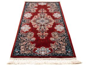 4064616162152 - Läufer MORGENLAND Nika Teppiche Gr B L 100 cm x 200 cm 9 mm 2 m² 1 St rot Kurzflor-Läufer