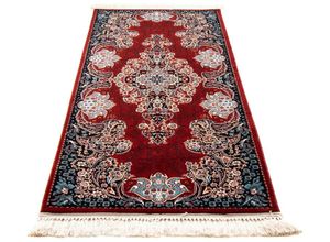 4064616162213 - Läufer MORGENLAND Nika Teppiche Gr B L 100 cm x 300 cm 9 mm 3 m² 1 St rot Kurzflor-Läufer