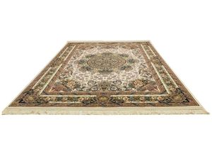 4064616163777 - Läufer MORGENLAND Arjen Teppiche Gr B L 100 cm x 200 cm 8 mm 2 m² 1 St beige Kurzflor-Läufer