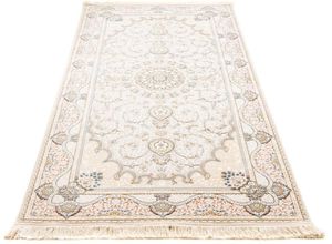 4064616165078 - Läufer MORGENLAND Mayar Teppiche Gr B L 100 cm x 200 cm 7 mm 2 m² 1 St silberfarben (silber) Kurzflor-Läufer