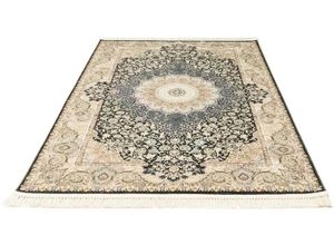 4064616165252 - Orientteppich MORGENLAND Benafscha Teppiche Gr B L 150 cm x 225 cm 7 mm 338 m² 1 St schwarz Orientalische Muster