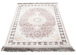 4064616166150 - Orientteppich MORGENLAND Shararaah Teppiche Gr B L 300 cm x 400 cm 7 mm 12 m² 1 St rosa Orientalische Muster