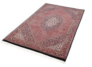 4064616214134 - Wollteppich MORGENLAND Bidjar Medaillon 148 x 87 cm Teppiche Gr B L 87 cm x 148 cm 15 mm 129 m² 1 St bunt (mehrfarbig) Orientalische Muster Unikat mit Zertifikat