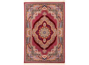 4064616229336 - Orientteppich MORGENLAND Orientteppich - Abram rechteckig Teppiche Gr B L 100 cm x 150 cm 9 mm 15 m² 1 St rot Orientalische Muster