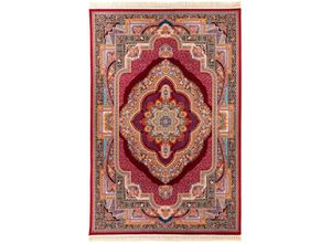 4064616229343 - Orientteppich MORGENLAND Orientteppich - Abram rechteckig Teppiche Gr B L 150 cm x 225 cm 9 mm 338 m² 1 St rot Orientalische Muster