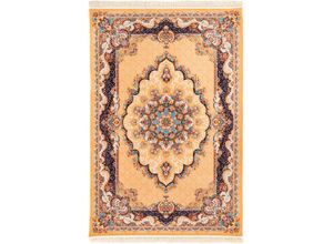 4064616229831 - Orientteppich MORGENLAND Orientteppich - Aayan rechteckig Teppiche Gr B L 100 cm x 150 cm 9 mm 15 m² 1 St braun Orientalische Muster