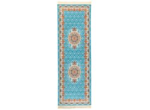 4064616230349 - Orientteppich MORGENLAND Orientteppich - Ariel läufer Teppiche Gr B L 100 cm x 200 cm 9 mm 2 m² 1 St blau Orientalische Muster