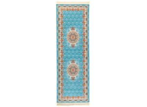 4064616230363 - Orientteppich MORGENLAND Orientteppich - Ariel läufer Teppiche Gr B L 100 cm x 400 cm 9 mm 4 m² 1 St blau Orientalische Muster