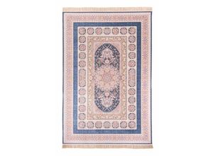 4064616230653 - Orientteppich MORGENLAND Orientteppich - Akghar läufer Teppiche Gr B L 300 cm x 400 cm 8 mm 12 m² 1 St blau (dunkelblau) Orientalische Muster