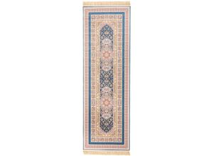 4064616230769 - Orientteppich MORGENLAND Orientteppich - Akghar läufer Teppiche Gr B L 100 cm x 400 cm 8 mm 4 m² 1 St blau Orientalische Muster