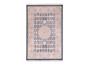 4064616230899 - Orientteppich MORGENLAND Orientteppich - Khorshid läufer Teppiche Gr B L 300 cm x 400 cm 8 mm 12 m² 1 St blau (dunkelblau) Orientalische Muster