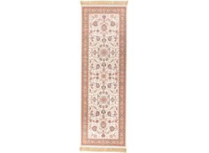 4064616231148 - Orientteppich MORGENLAND Orientteppich - Bikaran rechteckig Teppiche Gr B L 100 cm x 200 cm 8 mm 2 m² 1 St beige Geknüpfte Teppiche