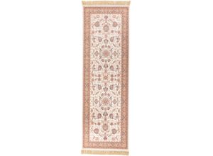 4064616231155 - Orientteppich MORGENLAND Orientteppich - Bikaran rechteckig Teppiche Gr B L 100 cm x 300 cm 8 mm 3 m² 1 St beige Geknüpfte Teppiche