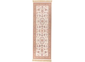 4064616231162 - Orientteppich MORGENLAND Orientteppich - Bikaran rechteckig Teppiche Gr B L 100 cm x 400 cm 8 mm 4 m² 1 St beige Geknüpfte Teppiche