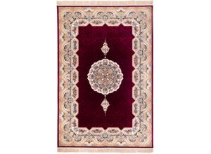 4064616231179 - Orientteppich MORGENLAND Orientteppich - Halidey rechteckig Teppiche Gr B L 100 cm x 150 cm 8 mm 15 m² 1 St rot (dunkelrot) Orientalische Muster