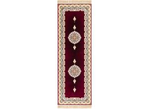 4064616231223 - Orientteppich MORGENLAND Orientteppich - Halidey rechteckig Teppiche Gr B L 100 cm x 200 cm 8 mm 2 m² 1 St rot (dunkelrot) Orientalische Muster