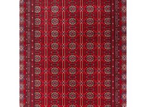 4064616231315 - Orientteppich MORGENLAND Orientteppich - Turkaman rechteckig Teppiche Gr B L 100 cm x 300 cm 8 mm 3 m² 1 St rot Geknüpfte Teppiche