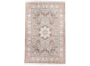 4064616231698 - Orientteppich MORGENLAND Orientteppich - Lahoor rechteckig Teppiche Gr B L 100 cm x 150 cm 6 mm 15 m² 1 St grau Orientalische Muster