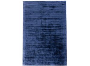 4064616232183 - Teppich MORGENLAND Designer Chester Teppiche Gr B L 140 cm x 200 cm 10 mm 1 St blau Designerteppiche Viskose