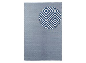 4064616232336 - Outdoorteppich MORGENLAND Läufer In- & Outdoor - Alef türkis Teppiche Gr B L 160 cm x 230 cm 6 mm 368 m² 1 St blau Esszimmerteppiche In und Outdoor geeignet