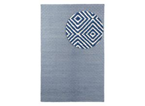 4064616232343 - Outdoorteppich MORGENLAND Läufer In- & Outdoor - Alef türkis Teppiche Gr B L 190 cm x 290 cm 6 mm 551 m² 1 St blau Esszimmerteppiche In und Outdoor geeignet