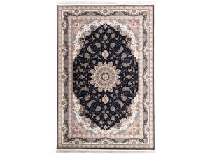 4064616310768 - Orientteppich MORGENLAND Jamir Teppiche Gr B L 250 cm x 350 cm 6 mm 1 St schwarz Orientalische Muster Wohnzimmer Fußbodenheizung geeignet