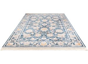 4064616318580 - Orientteppich MORGENLAND Aryana Teppiche Gr B L 250 cm x 350 cm 7 mm 1 St blau Geknüpfte Teppiche Wohnzimmer Strapazierfähig