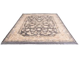 4064616318993 - Orientteppich MORGENLAND Silas Teppiche Gr B L 300 cm x 400 cm 9 mm 1 St grau Geknüpfte Teppiche Wohnzimmer Fußbodenheizung geeignet