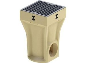 4064626002523 - Self Punktablauf Standardpoint Polymerbeton 25 x 25 x 21 cm