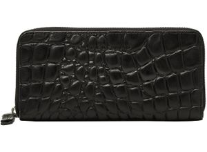 4064657290708 - Liebeskind Berlin Portemonnaie - Croco Gigi20 - in black - Portemonnaie für Damen