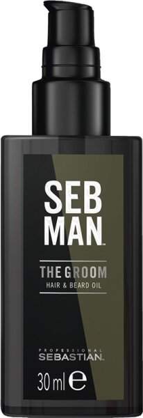 4064666213125 - Sebastian Seb Man The Groom Hair & Beard Oil 30 ml