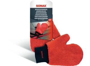 4064700428201 - Microfaser Waschhandschuh - Anzahl 1x - rot - Sonax